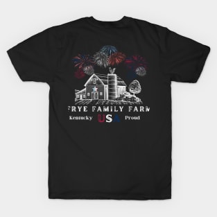 4th of July on the Farm T-Shirt